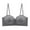 Gray, variant on Meichang Strapless Bras for Women No Wire Push Up T-shirt Bras Seamless Bralettes Elegant Breathable Full Figure Bras Front Closure