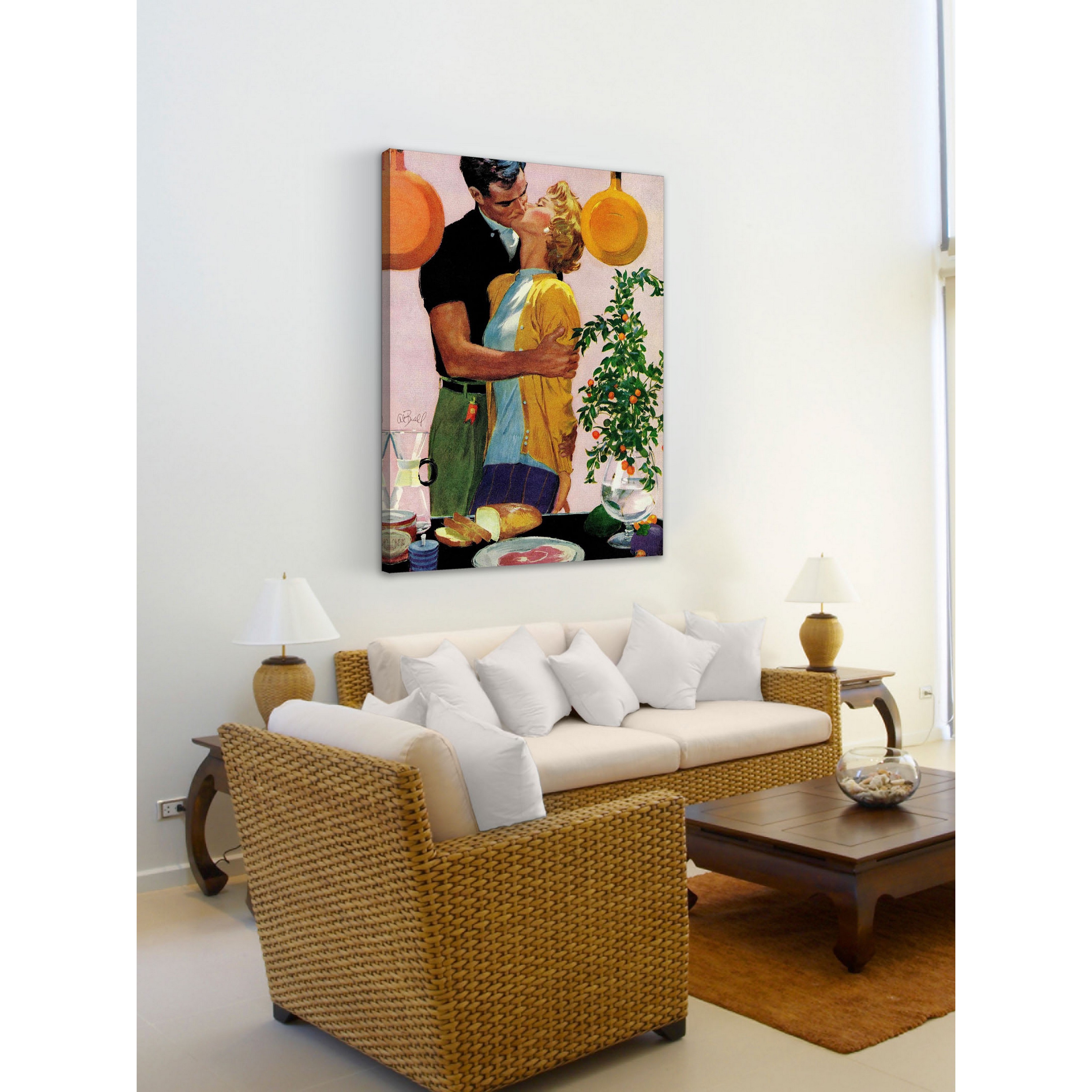 Marmont Hill "Man With a Past" by Al Buell Painting Print on Canvas
