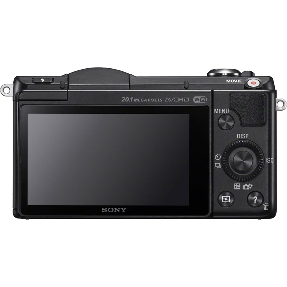 SONY - SONY ILCE−5000 ILCE-5000L(B) Sony Alpha a5000 ILCE-5000L/B 20.1 MP SLR Camera(Black