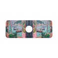 thumbnail image 7 of Yayeee Faucet Mat for Kitchen Sink 14.7" Diatomite Long Splash Guard Pad, Pink Door, 7 of 7