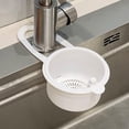 thumbnail image 2 of Multifunction Hanging Sink Colander Drain Basket, Dienrx Sink Strainer Basket, Quick Draining Kitchen tool with Bottom Release for Mess-Free Hands-Free Cleanup, 2 of 8