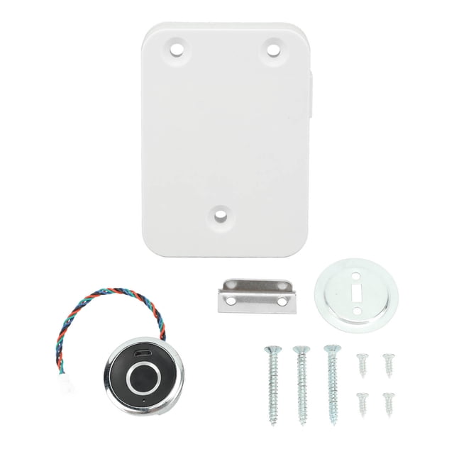 Cerradura de gabinete de huella digital, cerradura eléctrica de seguridad para niños, cerradura de archivador oculto inteligente para el hogar