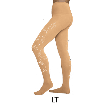 

ChloeNoel Over The Boot Ice Skating Tights 8832 2Swirls