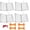 Crab Trap - 4 Pack, variant on 4 Set Castable Crab Trap Kit, Foldable Crabbing Net with Rope & Bait Clip, Crab Snare/Pots/Traps for Blue Crabs, Dungeness, Crawfish Portable Crabbing Equipment