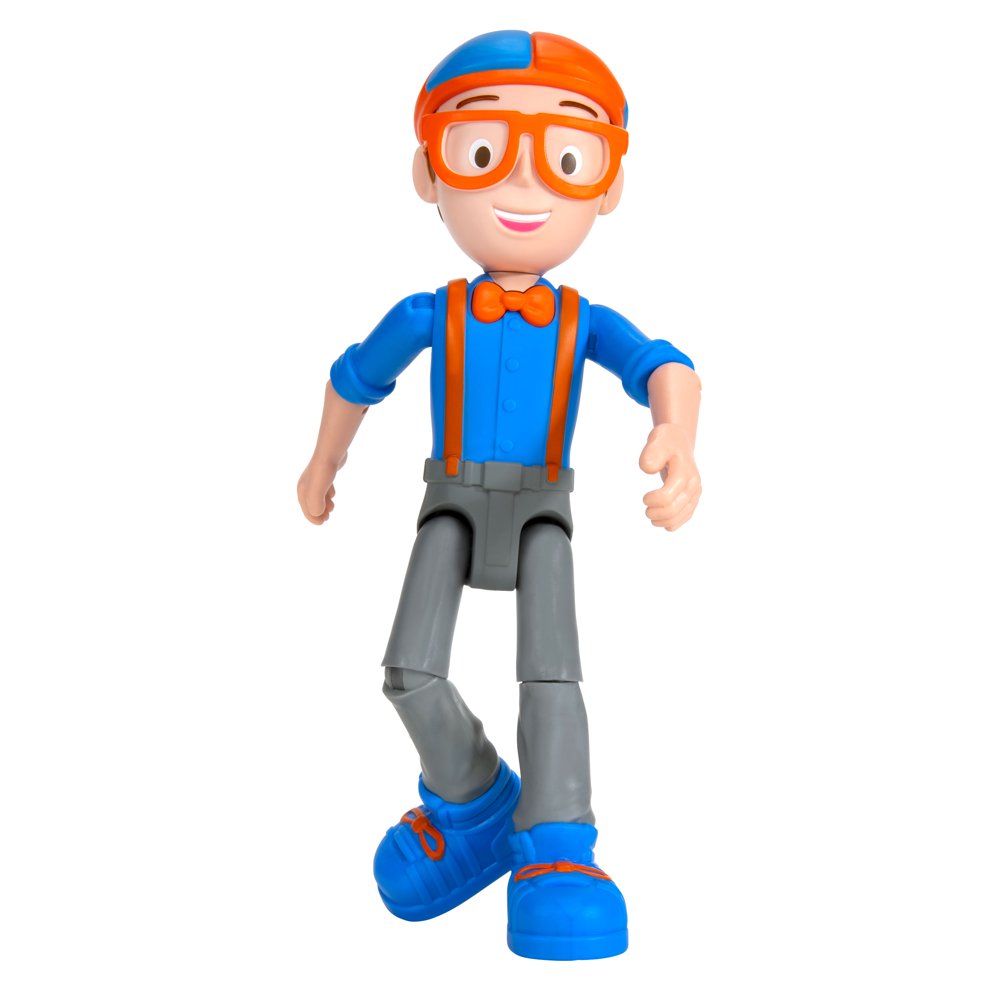 Blippi 9" Feature Talking Figure with Moveable Arms and Legs Walmart