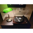 thumbnail image 3 of Lámpara de escritorio Newrays Green Glass Bankers con interruptor de cadena, 3 of 6