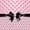 Pink Black 4, variant on Manfei Retro Damask Baroque Fitted Sheet Full,Black Dreamy Bowknot Bed Set,3pcs,1 Fitted Sheet and 2 Pillowcases