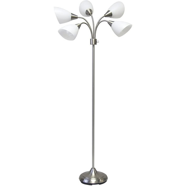 Simplee Adesso Five Light Floor Lamp, Room Essentials 5 Head Floor Lamp Assembly Instructions