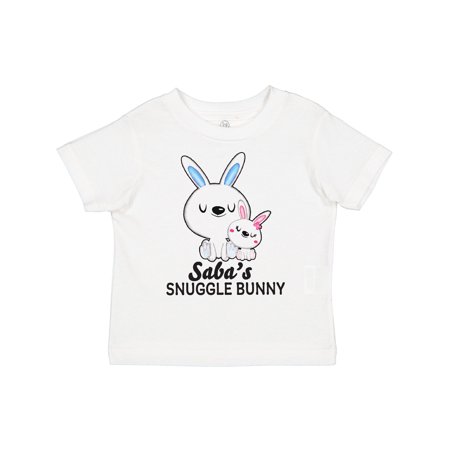

Inktastic Sabas Snuggle Bunny Easter Gift Toddler Toddler Girl T-Shirt