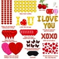 thumbnail image 3 of Natonhi 6347pcs Romantic Rose Petals & Candles Set - 'I LOVE YOU' Letters, 6000 Rose Petals, 48 Heart Candles, Balloons & Decorations for Anniversary, Valentine's Day, Proposal, 3 of 6
