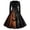 17# Black, variant on Women's Halloween Dresses Long Sleeve A Line Cocktail Dress Hepburn Style Vintage Print Dress For Prom Cocktail Party