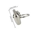 thumbnail image 2 of IFANLANDOR 4Ud Llavero Para Llaves Con De Estilo Coctelera En Metal Plateado, 2 of 8