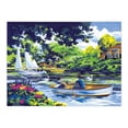 thumbnail image 2 of Royal & Langnickel Painting by numbers™ 13pc Boating on the River Painting Project, 2 of 2