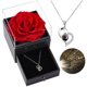 thumbnail image 2 of Te Amo Collar 100 Idiomas Proyecci贸n Coraz贸n Colgante 925 Collar De Cadena De Plata Esterlina Con Caja De Regalo Rosa Joyer铆a Personalizada Para Novia, 2 of 7
