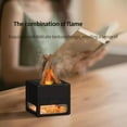 thumbnail image 4 of Campfire Flame Fire Diffuser,Campfire Aromatherapy Essential Oil Diffuser,240ml Mist Adjust Cool 3 Colors 7 Humidifier Gears candle humidifier infuser For diffuser diffusers essential humidif, 4 of 8