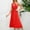 Red, variant on Jerdar Women's One Shoulder Cutout Pleated Maxi Dress Sleeveless High Slit Formal Evening Party Bridesmaid Dresses L