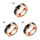 thumbnail image 2 of Jumpingount Anillo de temperatura Acero Emoción Anillos de humor Pareja Joyería de mano sensible inteligente, Tamaño 9, Oro rosa Type1 NO1, 2 of 6