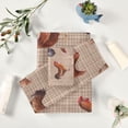 thumbnail image 5 of Coolnut Chickens & Roosters Bath Towels Soft Absorbent Bath Towels Bath Towel Set of 3 for Home Hotel Bathroom Decor, 5 of 6