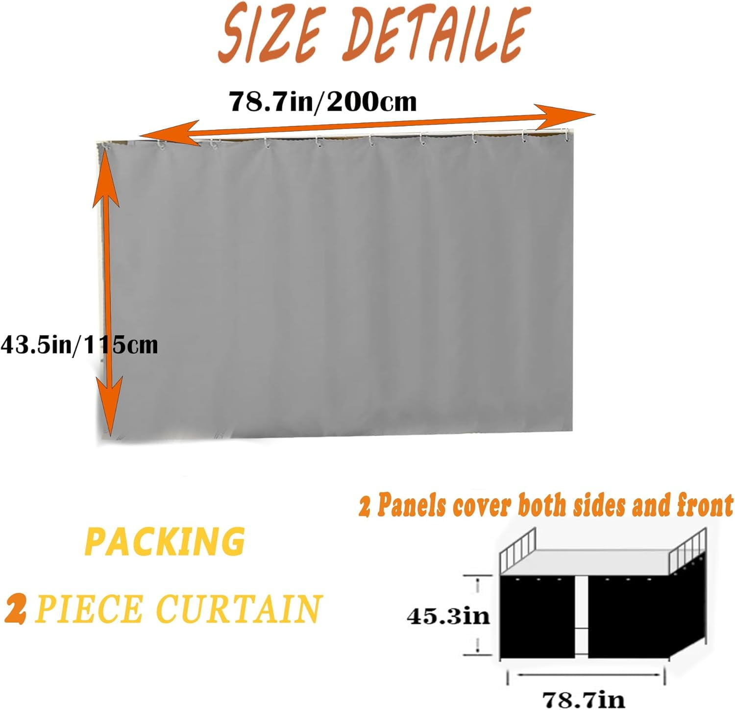 Dorm Home Bunk Nets Bed Curtains Cloth Bed Canopy Blackout College Students Shading Nets Breathable Single Sleeper