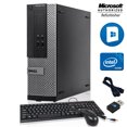 thumbnail image 1 of Dell Optiplex 390 SFF Desktop Computer Intel Quad Core i5 2nd Gen upto 3.4GHz 8GB DDR3 RAM 128GB SSD Windows 10 Home HDMI WiFi Refurbished(2011 Model), 1 of 2