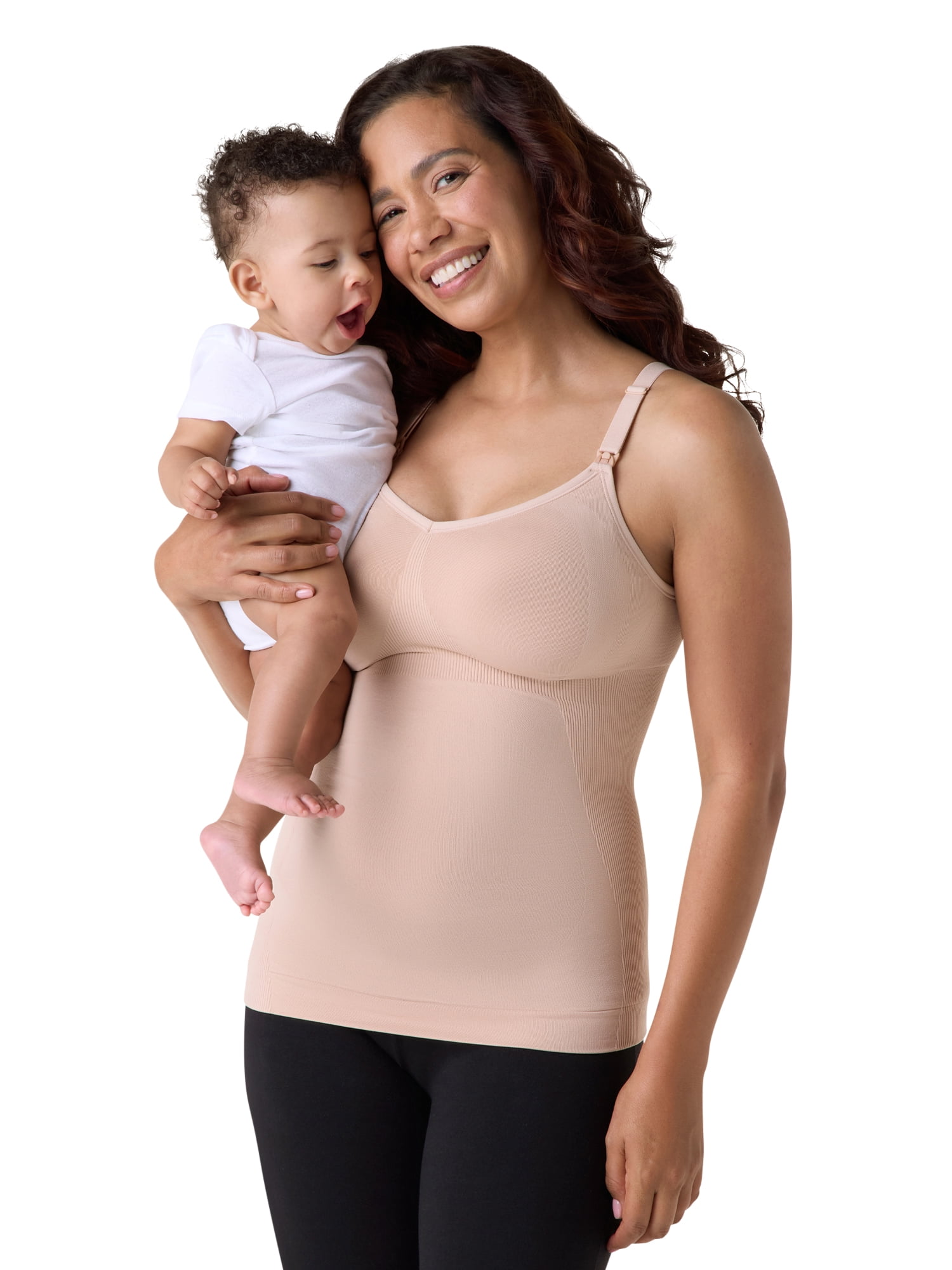 Ingrid & Isabel For Every Belly Women's Flexible Comfort Maternity Nursing Cami, Sizes S-XXXL