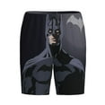 thumbnail image 6 of Batman Pajama Shorts for Men, Summer Graphic Lounge Pajama Bottoms Soft Sleep Pjs Pants with Drawstring & Pockets, 6 of 8