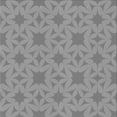 thumbnail image 1 of Ahgly Company Machine Washable Indoor Square Transitional Sonic Silver Gray Area Rugs, 6' Square, 1 of 7