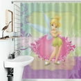 thumbnail image 4 of Tinker bell Shower Curtain Polyester Fabric Bathroom Shower Curtain Size 60x72 inch for Bathroom Decor, 4 of 7