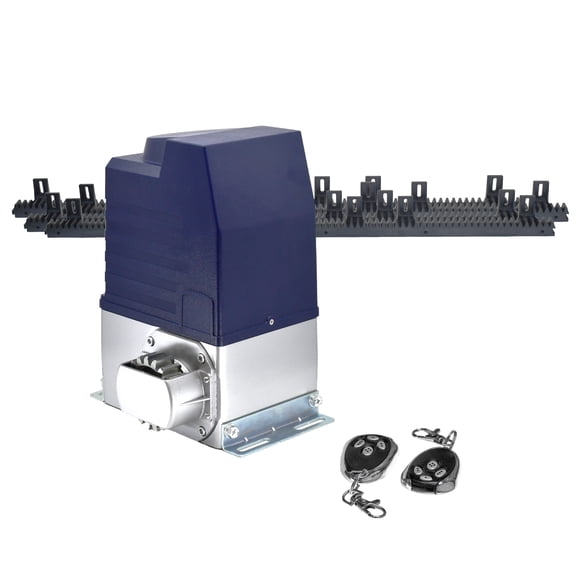 ALEKO Automatic Gear Rack Sliding Gate Opener for Gate up to 2000 lb. 60 ft