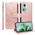thumbnail image 1 of Funda Cartera GANGXUN con Diseño de Perrito en Relieve para OPPO Reno 11 5G , Protección 360° con Ranuras y Correa Desmontable, 1 of 6