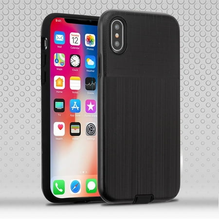 Apple iPhone X Case, by Insten Dual Layer [Shock Absorbing] Hybrid