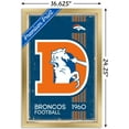 thumbnail image 3 of NFL Denver Broncos - Logo rétro 14, 3 of 5