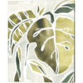 thumbnail image 4 of Metaverse June Erica Vess 'Batik Leaves' Canvas Art (Set of 4), 4 of 5