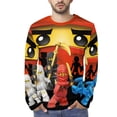 thumbnail image 4 of Ninjago Characters Men's Long Sleeve T Shirt 3D Printed Fashion Tee Shirts Top Soft Comfortable Daily Shirt, 4 of 6