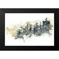 thumbnail image 2 of Vess, June Erica 24x17 Black Modern Framed Museum Art Print Titled - Misty Hillside II, 2 of 5