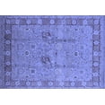 thumbnail image 1 of Ahgly Company Indoor Rectangle Oriental Blue Industrial Area Rugs, 4' x 6', 1 of 4