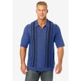 thumbnail image 4 of KingSize Men's Big & Tall No Tuck Sweater Polo, 4 of 4
