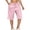 Pink, variant on WAYUTE Womens Shorts High Waist Elastic Comfortable Soft Trendy Solid Color Work School Bottoms Versatile for Summer Daily Wear