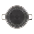 thumbnail image 1 of Poêle Barbecue Ronde en Acier Inoxydable Antiadhésive avec Doubles Poignées et Distribution Rapide de la Chaleur, Convient pour 4 à 6 Personnes, 1 of 7