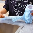 thumbnail image 4 of 50Pcs Non-woven Fabric Kitchen Disposable Removable Dish Cloth Scouring Pad, 4 of 8