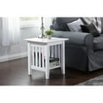 thumbnail image 2 of Atlantic Furniture AH14202 Mission End Table, White, 2 of 2