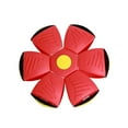 thumbnail image 3 of Bola mágica de platillo volador, nueva bola de platillo volador de descompresión para adultos, juguetes interactivos para padres e hijos con iluminación fresca y formas cambiantes, rojo, 3 of 4