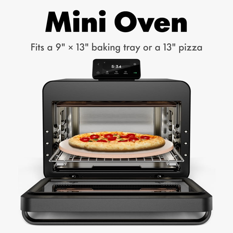 Mini-oven 1000 Watt, 10 liter, incl. bakplaat en grill, pizzaoven, 90
