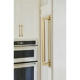 thumbnail image 2 of Amerock Medora 12 inch (305mm) Center-to-Center Rectangle Champagne Bronze Appliance Pull Backplate, 2 of 6