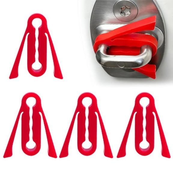 Auto Door Buffer Cushions, Door Noise Absorbers, Vehicle Sound Dampers for Trucks, Car Lock Protectors with Shock Absorption, Vehicle Accessories, Truck Doors Silencers for SUVs