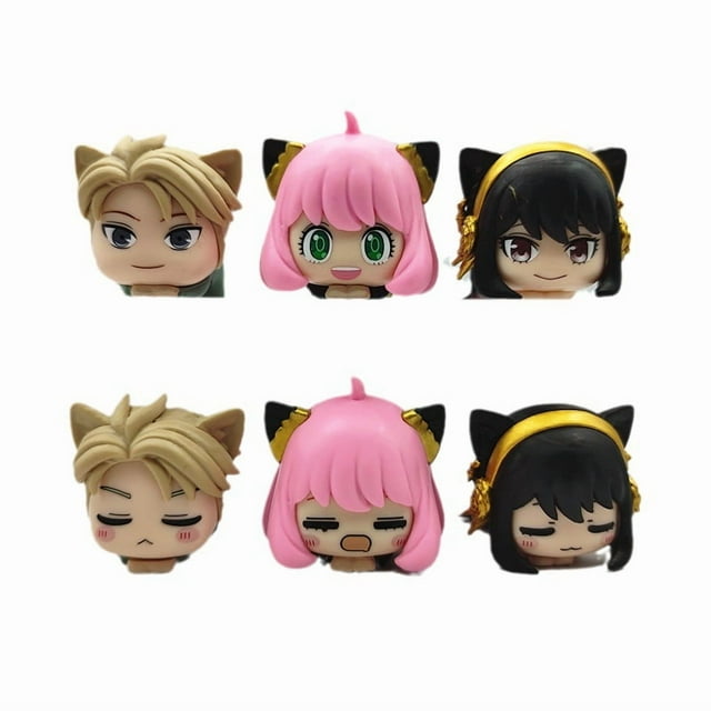 Figura Toy Collect Spys Family's Anyas Forgers, 4 cm, 260 g x 6
