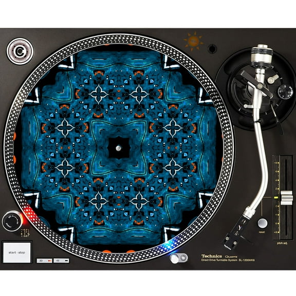 KuzmarK™ 12" DJ Turntable Slipmat - Western