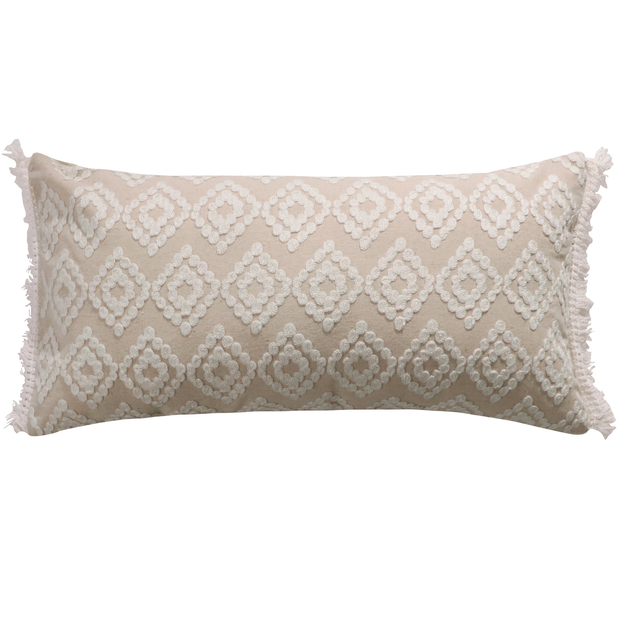 Levtex Home - Addie - Decorative Pillow (12 x 24in.) - Embroidered ...