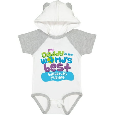 

Inktastic World’s Best Billiards Player Daddy Gift Baby Boy or Baby Girl Bodysuit
