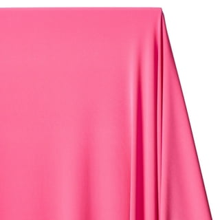 Plain Stretch Lining in Pink - Light weight polyester stretch